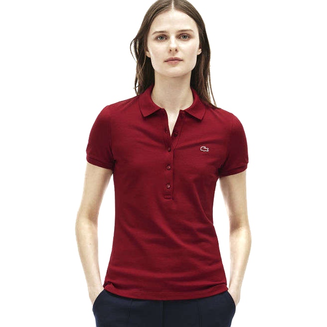 01 Monotone 5-Button Polo Women