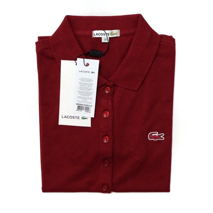 02 Monotone 5-Button Polo - Maroon