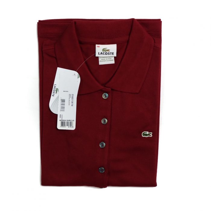 03 Classic 5-Button Polo - Maroon