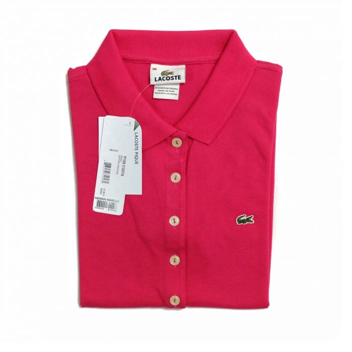10 Classic 5-Button Polo - Fuchsia