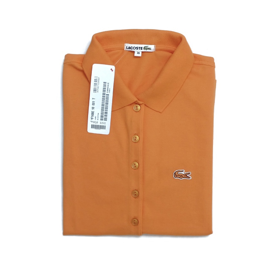 11 Monotone 5-Button Polo - Apricot Crush
