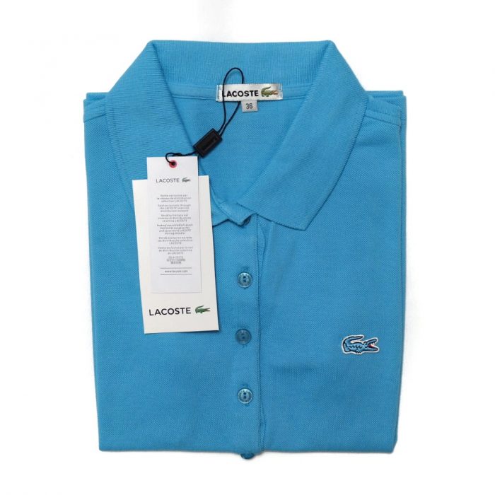 23 Monotone 5-Button Polo - Aqua Blue